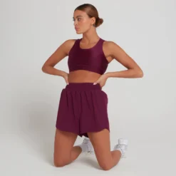 MP Women's Engage Double Layer Shorts - Deep Purple -Damen Fitnessbekleidung Verkäufe 13157179 1714969293079266