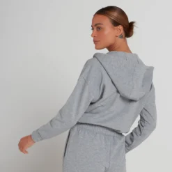 MP Women's Engage Zip Through Hoodie - Grey Marl -Damen Fitnessbekleidung Verkäufe 13157282 9764969292902473