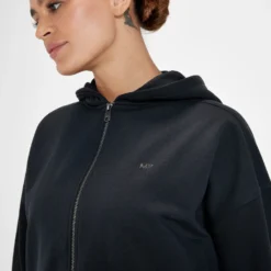 MP Women's Engage Zip Through Hoodie - Black -Damen Fitnessbekleidung Verkäufe 13157300 4084980922659516