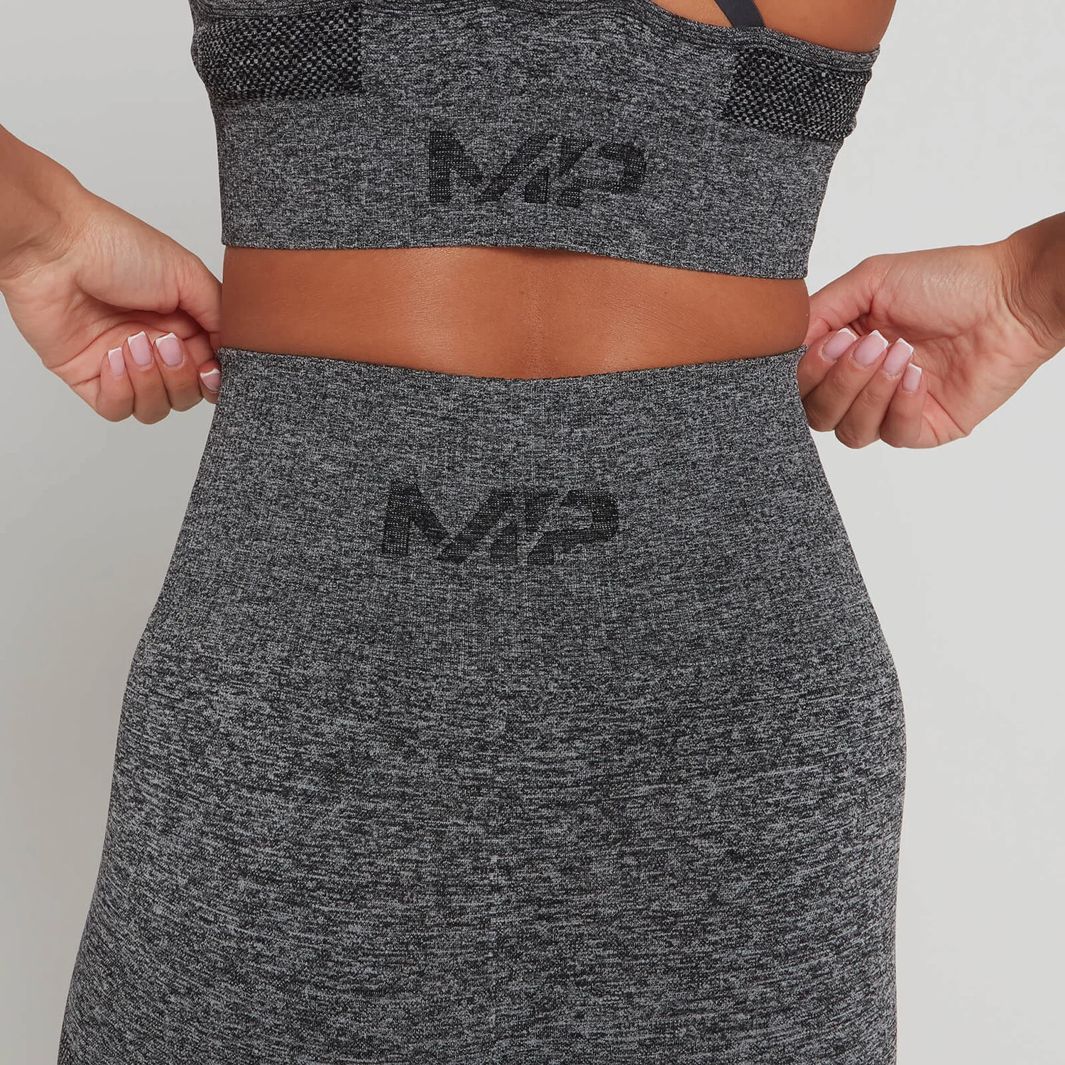 MP Women's Training Seamless Leggings - Washed Black 6 MP Women's Training Seamless Leggings - Washed Black – Bild 4