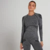MP Women's Training Seamless Long Sleeve Top - Washed Black -Damen Fitnessbekleidung Verkäufe 13158364 2414969292544915