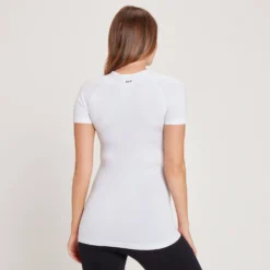 MP Women's Maternity Seamless Short Sleeve T-Shirt - White 8 MP Women's Maternity Seamless Short Sleeve T-Shirt - White -Damen Fitnessbekleidung Verkäufe 13170148 1124942553057328
