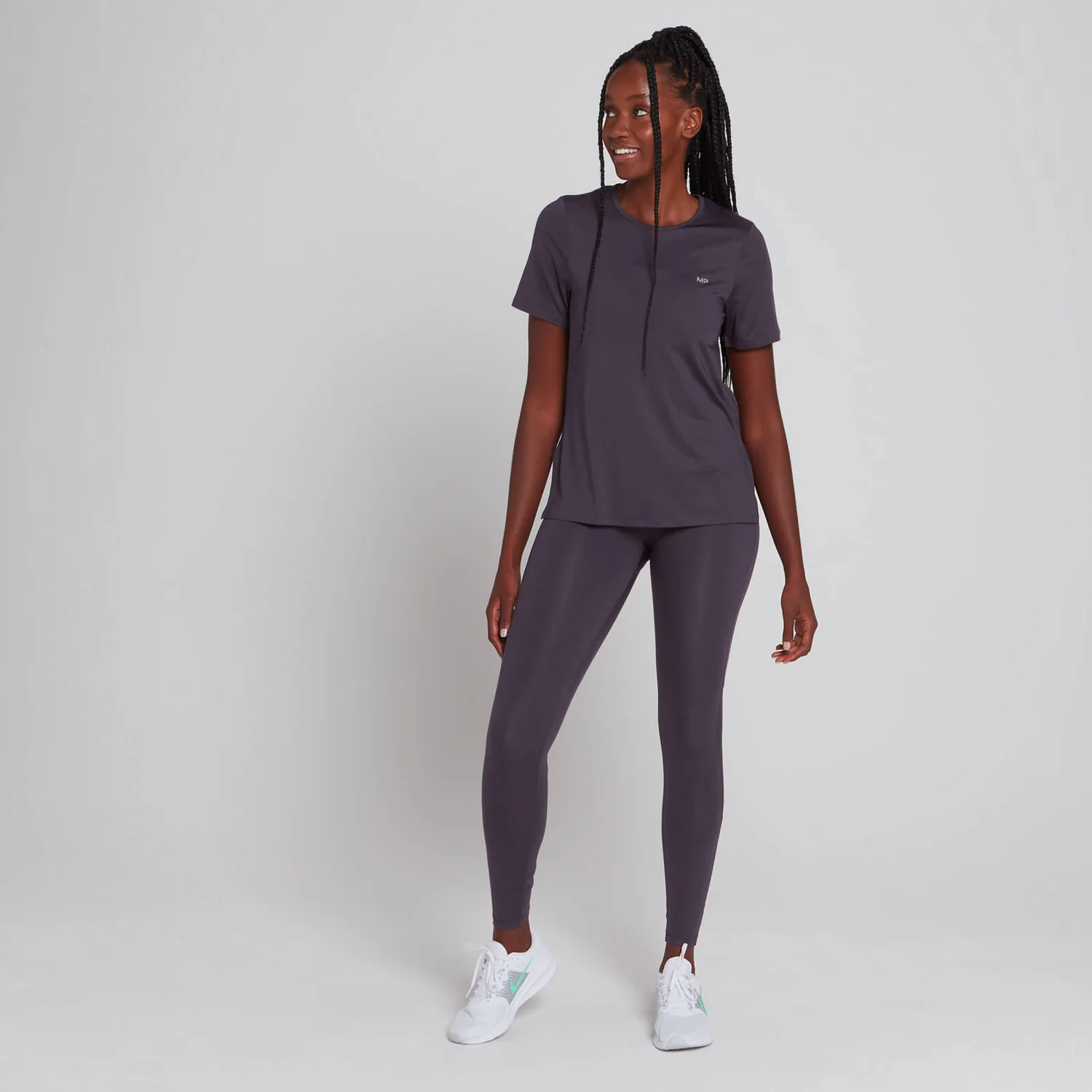 MP Women's Velocity T-Shirt - Plum 4 MP Women's Velocity T-Shirt - Plum – Bild 2