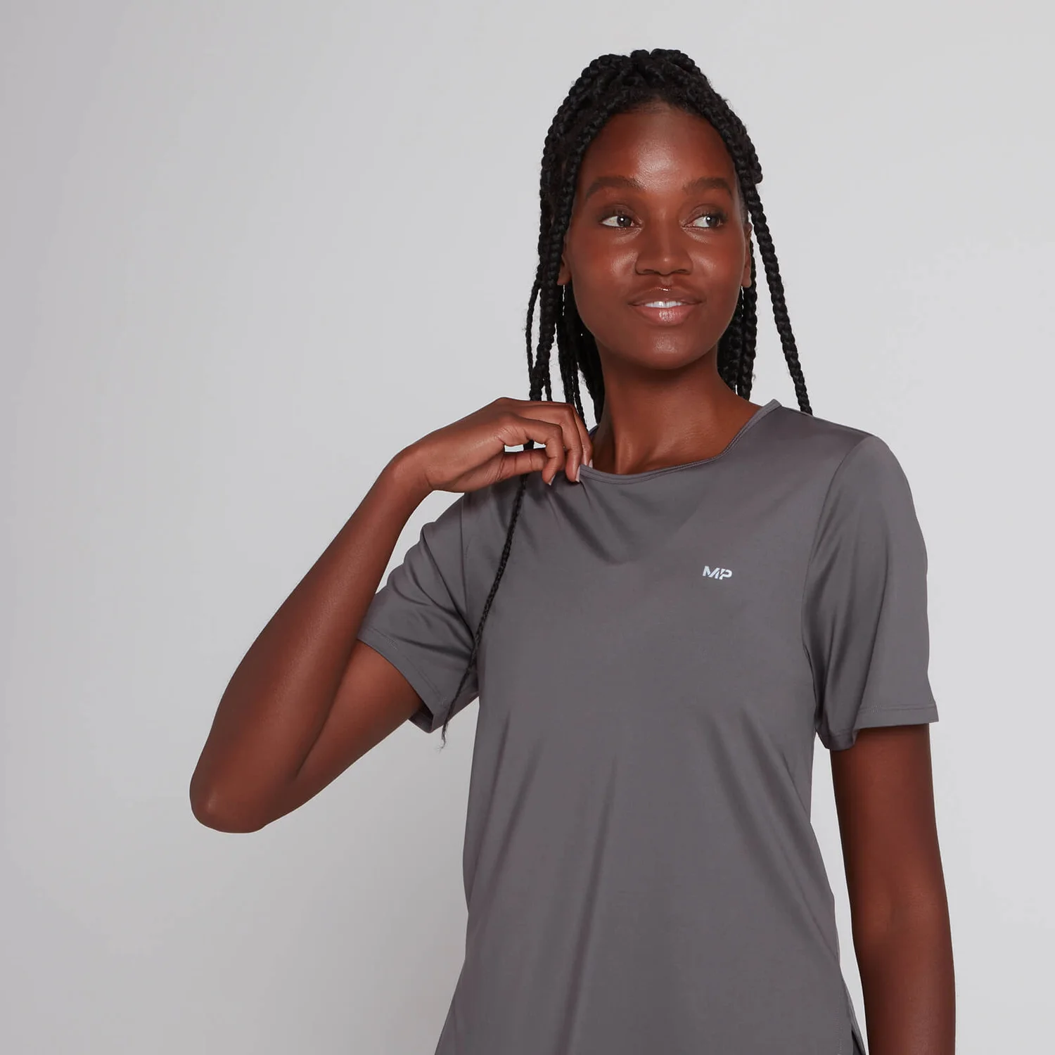 MP Women's Velocity T-Shirt - Pebble Grey 6 MP Women's Velocity T-Shirt - Pebble Grey – Bild 4