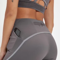 MP Women's Velocity Reflective Leggings - Pebble Grey -Damen Fitnessbekleidung Verkäufe 13466978 1064980925374675