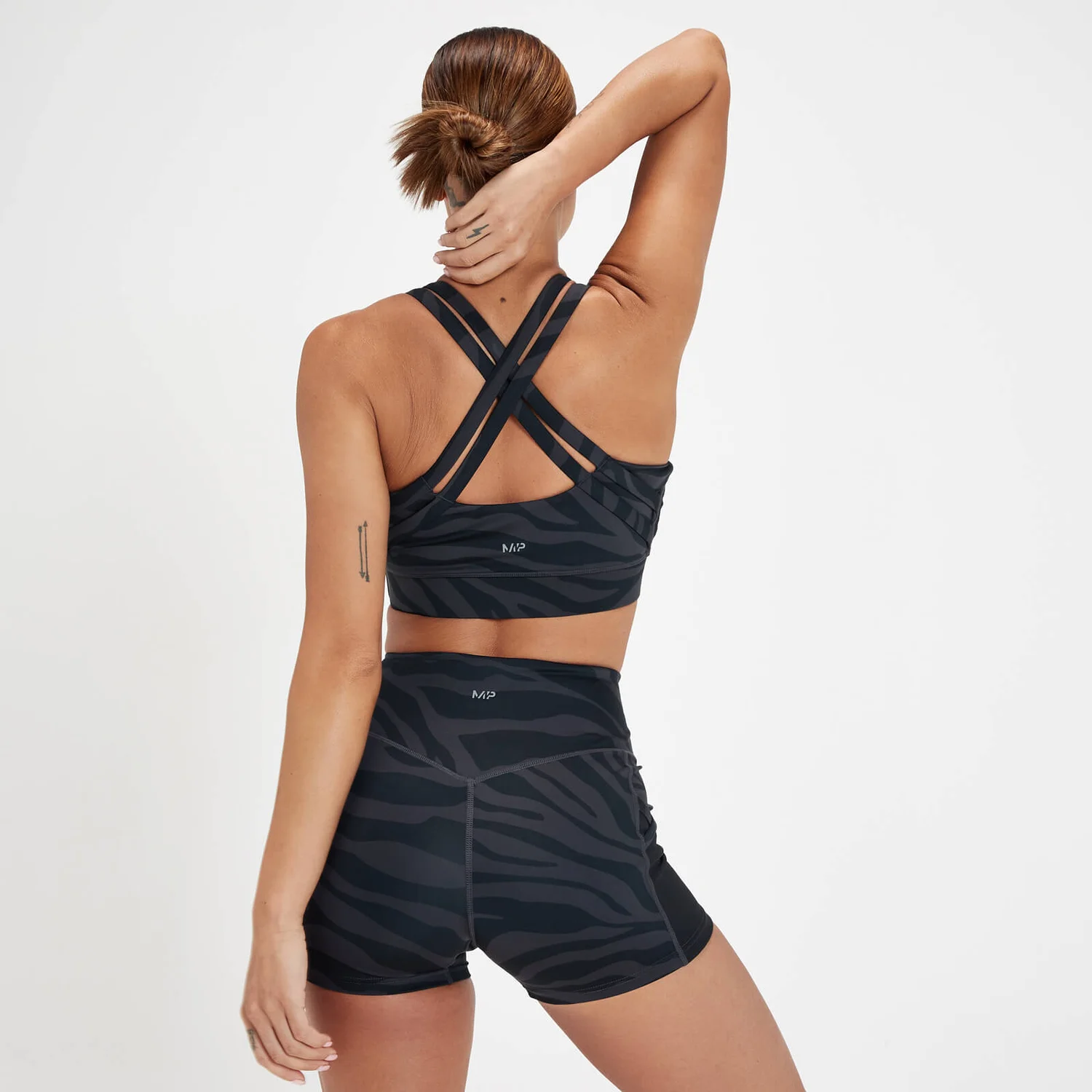 MP Women's Tempo Sports Bra - Black Zebra 6 MP Women's Tempo Sports Bra - Black Zebra – Bild 4