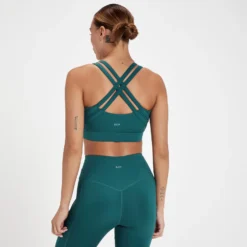 MP Women's Tempo Sports Bra - Deep Marine Blue