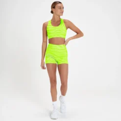 MP Women's Tempo Sports Bra - Acid Lime Zebra -Damen Fitnessbekleidung Verkäufe 13467480 1264980928194624