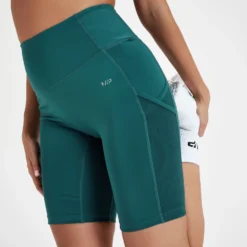 MP Women's Tempo Cycling Shorts - Deep Marine Blue -Damen Fitnessbekleidung Verkäufe 13467536 1444980930236823