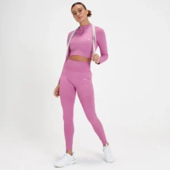 MP Women's Tempo Seamless 1/4 Zip Crop Top - Blossom Pink Zebra 7 MP Women's Tempo Seamless 1/4 Zip Crop Top - Blossom Pink Zebra -Damen Fitnessbekleidung Verkäufe 13467546 9814980930409035