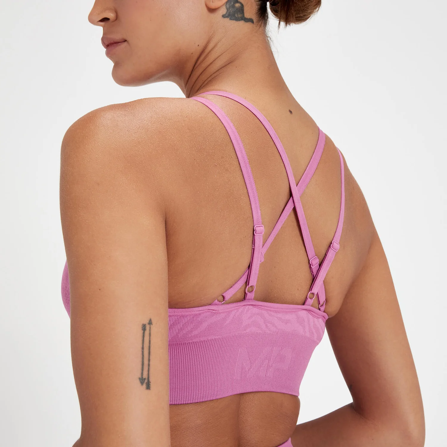 MP Women's Tempo Seamless Sports Bra - Blossom Pink Zebra 5 MP Women's Tempo Seamless Sports Bra - Blossom Pink Zebra – Bild 4