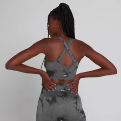 MP Women's Shape Seamless Sports Bra - Black Tie Dye -Damen Fitnessbekleidung Verkäufe 13468382 1644971372291582