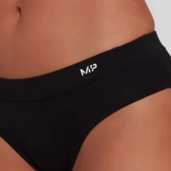MP Women's Cotton Bikini Brief - Black -Damen Fitnessbekleidung Verkäufe 13491763 1784969295129511