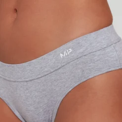 MP Women's Cotton Bikini Brief - Grey Marl -Damen Fitnessbekleidung Verkäufe 13491771 1314969295331603