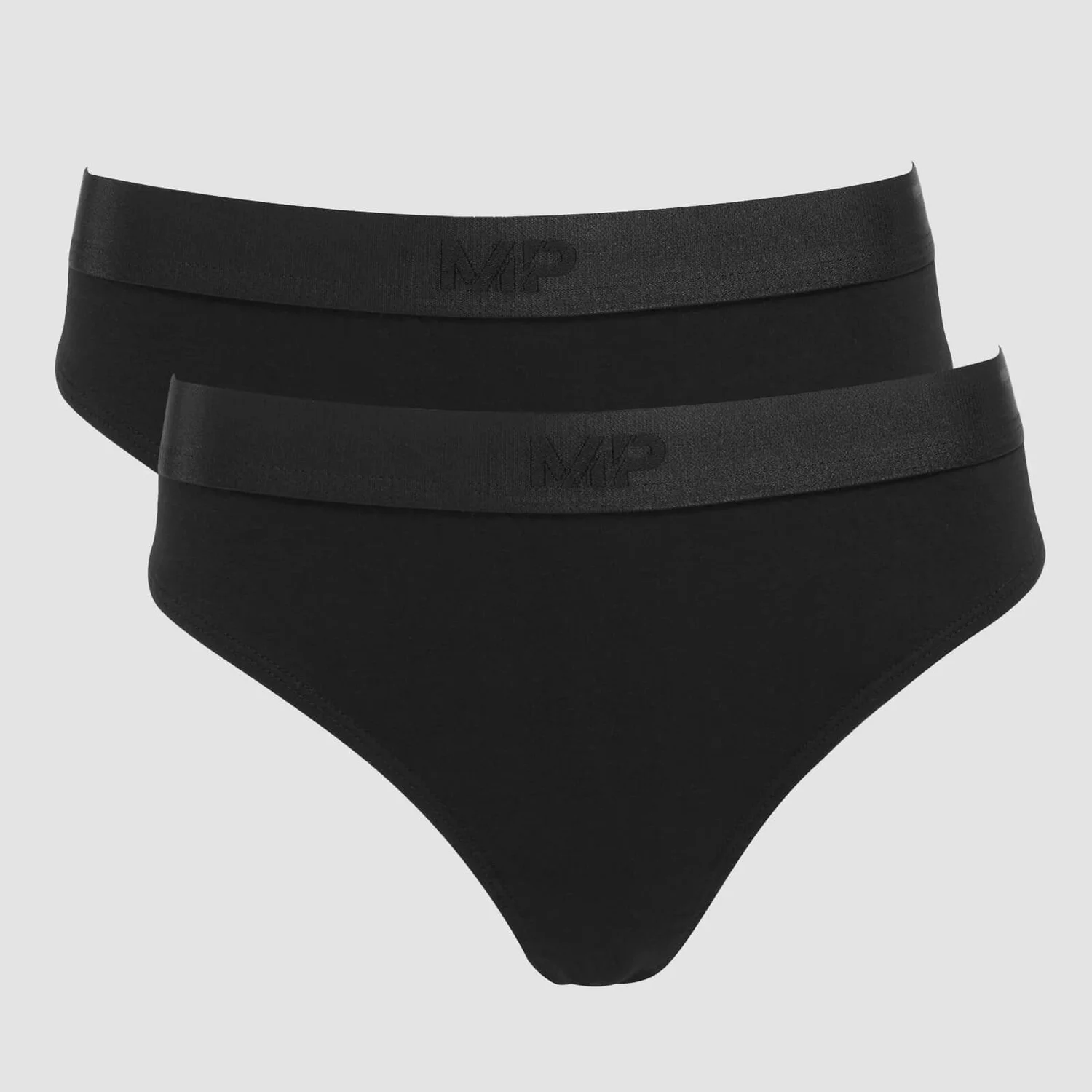 MP Women's Thong (2 Pack) - Black 3 MP Women's Thong (2 Pack) - Black
