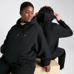 MP Rest Day Hoodie - Black -Damen Fitnessbekleidung Verkäufe 13502810 3865037198800202