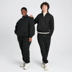 MP Rest Day 1/4 Zip - Black -Damen Fitnessbekleidung Verkäufe 13502894 1125037199513359