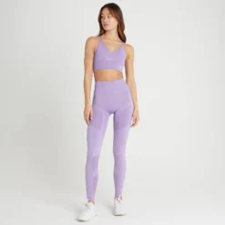 MP Women's Impact Scrunch Seamless Leggings - Lavender -Damen Fitnessbekleidung Verkäufe 13636829 2044996777621977