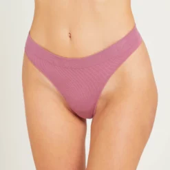 MP Women's Composure Seamless V-Neck Bralette & Thong Set - Mauve -Damen Fitnessbekleidung Verkäufe 13638399 1664934547124989