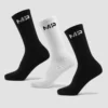 MP Unisex Crew Socks (3 Pack) - Black/White -Damen Fitnessbekleidung Verkäufe 13675598 2125009962684698
