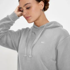 MP Women's Essentials Hoodie With Kangaroo Pocket - Grey Marl -Damen Fitnessbekleidung Verkäufe 13735814 1915007143451819