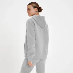 MP Women's Essentials Hoodie With Kangaroo Pocket - Grey Marl -Damen Fitnessbekleidung Verkäufe 13735814 7365007143383125