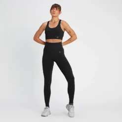 MP Women's Tempo Ultra Seamless Sports Bra - Black -Damen Fitnessbekleidung Verkäufe 13808089 1265036645555832