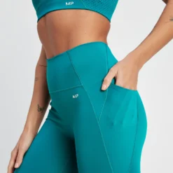 MP Women's Tempo Ultra Leggings - Deep Lagoon -Damen Fitnessbekleidung Verkäufe 13808161 1175030657884743