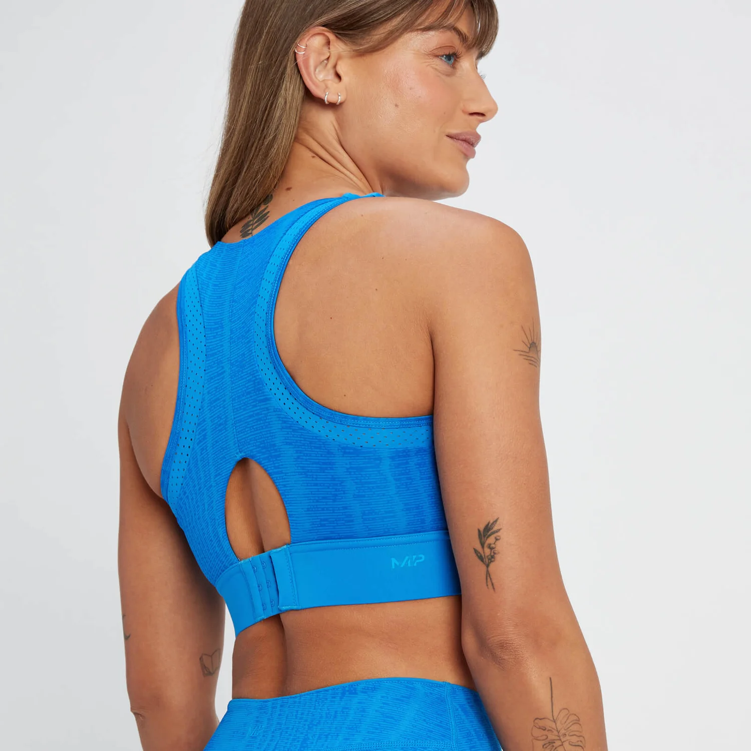 MP Women's Tempo High Support Bra - Electric Blue 7 MP Women's Tempo High Support Bra - Electric Blue – Bild 5