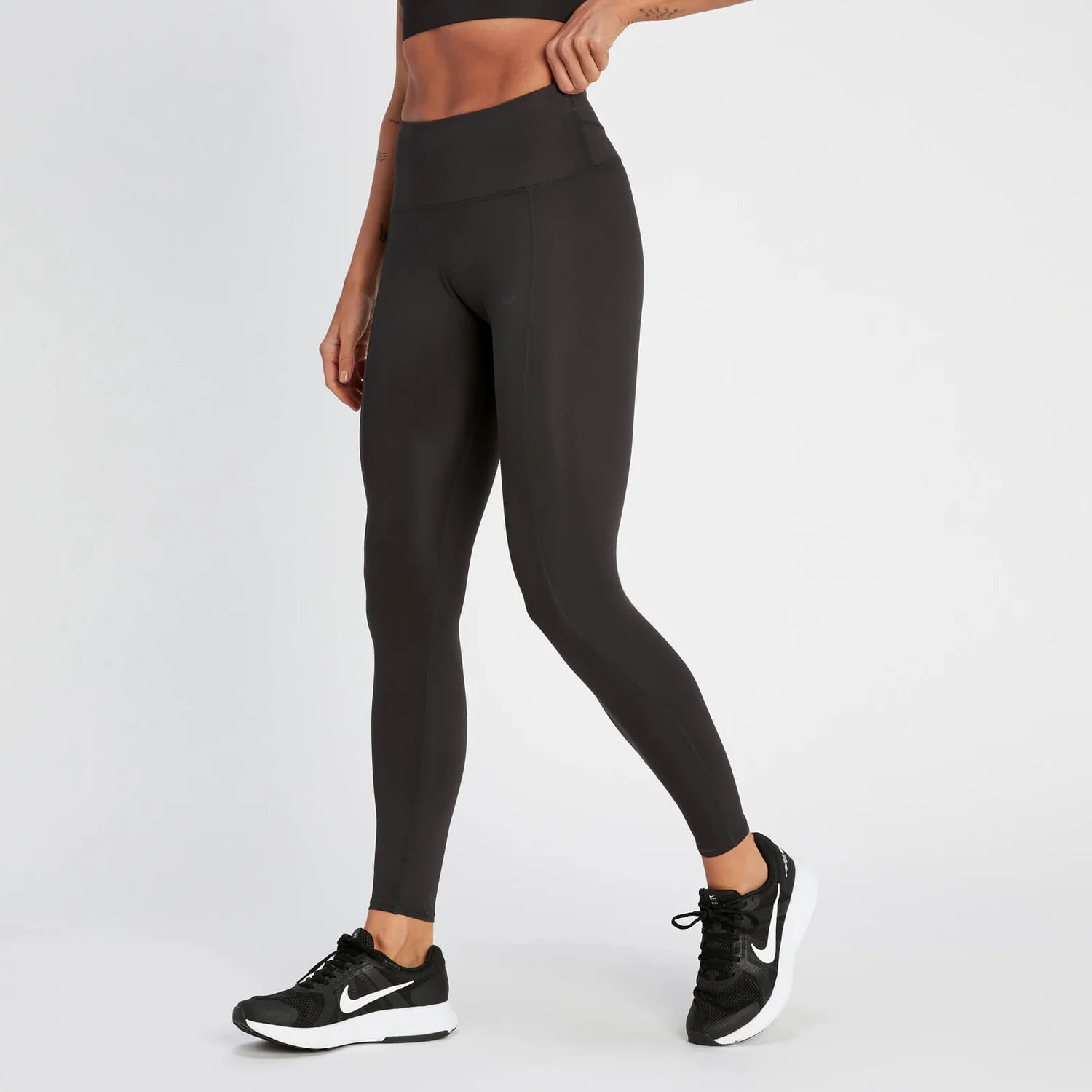MP Women's Tempo Reversible Leggings - Black 4 MP Women's Tempo Reversible Leggings - Black – Bild 2