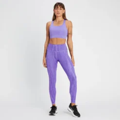 MP Women's Tempo Reversible Leggings - Paisley Purple -Damen Fitnessbekleidung Verkäufe 13809041 2065026083473697