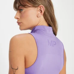 MP Women's Tempo Tonal Seamless Vest - Electric Lilac -Damen Fitnessbekleidung Verkäufe 13827717 2565009400960594