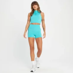 MP Women's Tempo Tonal Seamless Vest - Bright Mint 9 MP Women's Tempo Tonal Seamless Vest - Bright Mint -Damen Fitnessbekleidung Verkäufe 13827734 1865009222873106