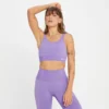 MP Women's Tempo Tonal Seamless Sports Bra - Electric Lilac -Damen Fitnessbekleidung Verkäufe 13827763 1735009222360940