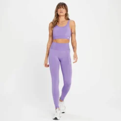 MP Women's Tempo Tonal Seamless Sports Bra - Electric Lilac -Damen Fitnessbekleidung Verkäufe 13827763 5035009222048136