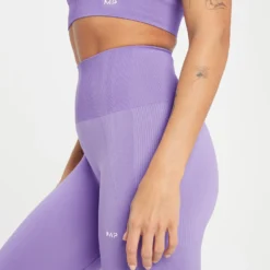 MP Women's Tempo Tonal Seamless Leggings - Electric Lilac -Damen Fitnessbekleidung Verkäufe 13827825 9115009220531672