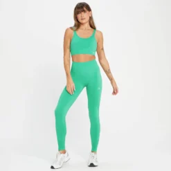 MP Women's Tempo Tonal Seamless Leggings - Bright Mint -Damen Fitnessbekleidung Verkäufe 13827841 3455009220000477