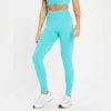 MP Women's Tempo Tonal Seamless Leggings - Bright Turquoise