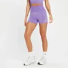 MP Women's Tempo Tonal Seamless Booty Shorts - Electric Lilac -Damen Fitnessbekleidung Verkäufe 13827887 1925009219017797