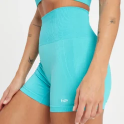 MP Women's Tempo Tonal Seamless Booty Shorts - Bright Turquoise 8 MP Women's Tempo Tonal Seamless Booty Shorts - Bright Turquoise -Damen Fitnessbekleidung Verkäufe 13827901 2525009218354137