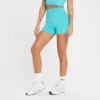 MP Women's Tempo Tonal Seamless Booty Shorts - Bright Turquoise -Damen Fitnessbekleidung Verkäufe 13827901 9225009218584894