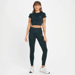 MP Women's Tempo Wave Seamless Leggings - Black 9 MP Women's Tempo Wave Seamless Leggings - Black -Damen Fitnessbekleidung Verkäufe 13828006 7535009215602876
