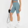 MP Women's Power Cycling Short - Pebble Blue -Damen Fitnessbekleidung Verkäufe 13838257 1295008106112159