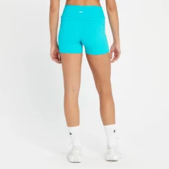 MP Women's Power Booty Short - Blue Lagoon -Damen Fitnessbekleidung Verkäufe 13838281 1605008105824051