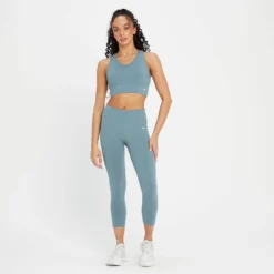MP Women's Power 3/4 Leggings - Pebble Blue 9 MP Women's Power 3/4 Leggings - Pebble Blue -Damen Fitnessbekleidung Verkäufe 13838289 1795008105611243