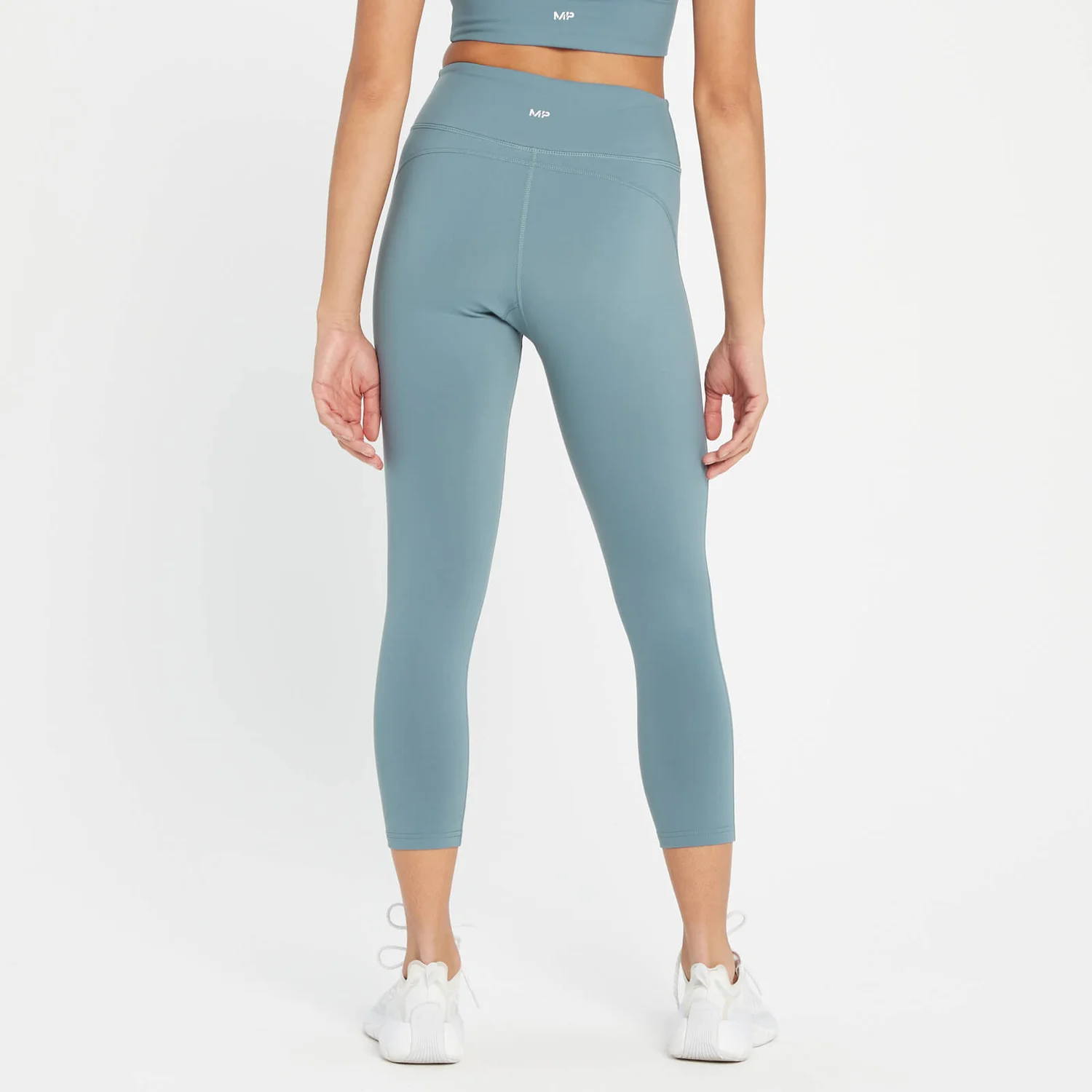 MP Women's Power 3/4 Leggings - Pebble Blue 4 MP Women's Power 3/4 Leggings - Pebble Blue – Bild 2