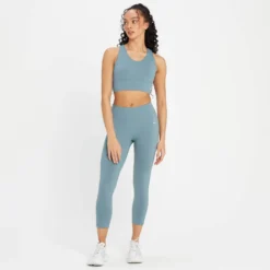 MP Women's Power Mesh Leggings - Pebble Blue -Damen Fitnessbekleidung Verkäufe 13838297 1405008105433283