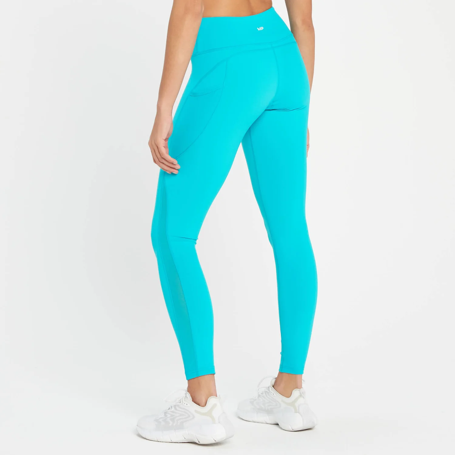 MP Women's Power Mesh Leggings - Blue Lagoon 4 MP Women's Power Mesh Leggings - Blue Lagoon – Bild 2