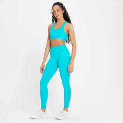MP Women's Power Mesh Leggings - Blue Lagoon 9 MP Women's Power Mesh Leggings - Blue Lagoon -Damen Fitnessbekleidung Verkäufe 13838313 8185008105364187