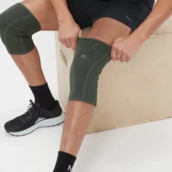 MP Unisex Training Knee Sleeve Pair - Dark Green -Damen Fitnessbekleidung Verkäufe 13844069 1985028129790827